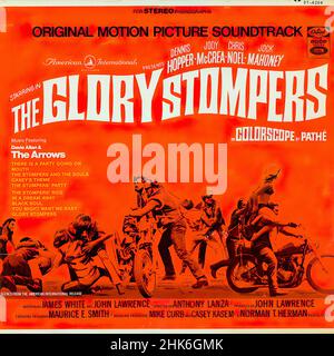 The Glory Stompers - Vintage Soundtrack Vinyl Album Banque D'Images