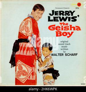 The Geisha Boy - Vintage Soundtrack Vinyl Album Banque D'Images