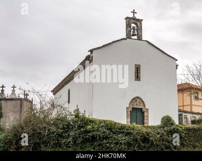 Iglesia de San Vicenzo de Vitriz.La Corogne.Galice.Espagne Banque D'Images