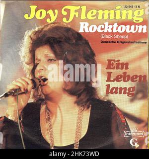 Couverture de disque vinyle vintage - Fleming, Joy - Rocktown - D - 1974 h. Banque D'Images