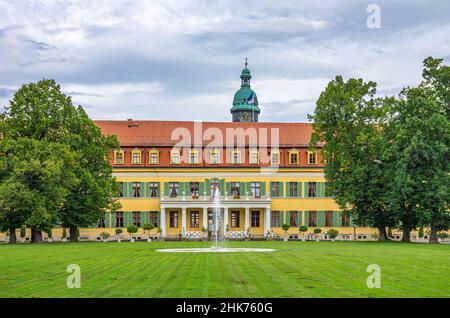 Sondershausen, Thuringe, Allemagne: Impressions du palais de Sondershausen, jusqu'en 1918 la résidence des Princes de Schwarzburg-Sondershausen. Banque D'Images