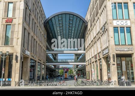 Centre commercial de Berlin, Leipziger Strasse, Mitte, Berlin, Allemagne Banque D'Images