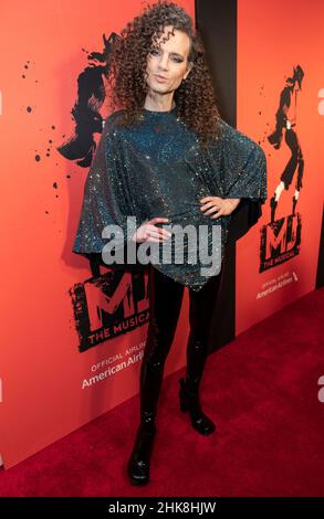 New York, New York, États-Unis.1st févr. 2022.Jordan Roth assiste à la soirée d'ouverture musicale Michael Jackson au Neil Simon Theatre (Credit image: © Lev Radin/Pacific Press via ZUMA Press Wire) Banque D'Images