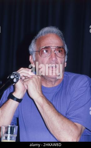 Allen Baron, amerikanischer Regisseur, auf dem Filmfest à München, Allemagne 1990. Banque D'Images