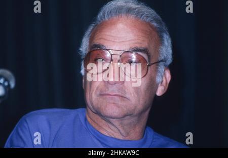 Allen Baron, amerikanischer Regisseur, auf dem Filmfest à München, Allemagne 1990. Banque D'Images