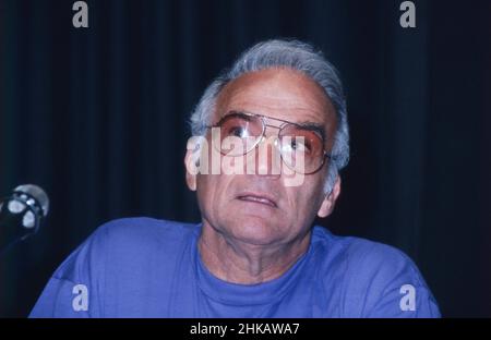 Allen Baron, amerikanischer Regisseur, auf dem Filmfest à München, Allemagne 1990. Banque D'Images