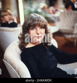 Gila von Weitershausen, deutsche Schauspielerin, Deutschland 1981. Banque D'Images