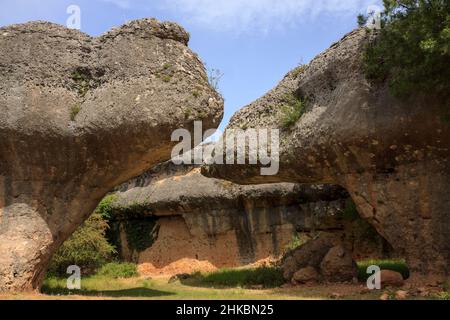 Parc naturel de Serrania de Cuenca, Espagne Banque D'Images