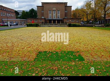 « The invisible Marquee », Whitla Hall, à l'université Queens, Belfast. Banque D'Images