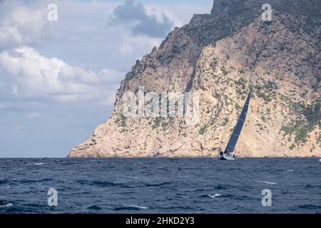 Canal marin sa Dragonera, Majorque, Iles Baléares, Espagne Banque D'Images