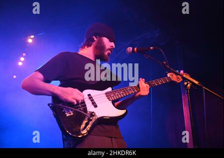 3 février 2022, Sheffield, South Yorkshire, U.K: The Night Cafe , 2022 Tour, Sheffeld Leadmill Mill , Sheffield , Royaume-Uni ,03.02.2022 (image de crédit : © Robin Burns/ZUMA Press Wire) Banque D'Images