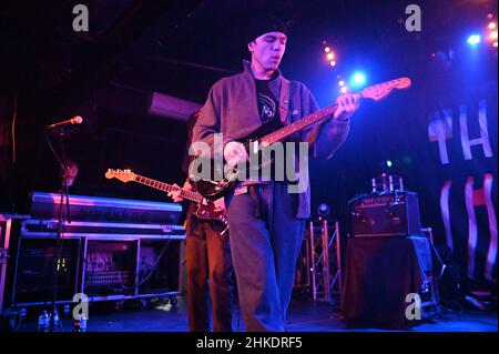 3 février 2022, Sheffield, South Yorkshire, U.K: The Night Cafe , 2022 Tour, Sheffeld Leadmill Mill , Sheffield , Royaume-Uni ,03.02.2022 (image de crédit : © Robin Burns/ZUMA Press Wire) Banque D'Images