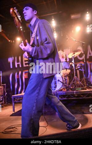 3 février 2022, Sheffield, South Yorkshire, U.K: The Night Cafe , 2022 Tour, Sheffeld Leadmill Mill , Sheffield , Royaume-Uni ,03.02.2022 (image de crédit : © Robin Burns/ZUMA Press Wire) Banque D'Images