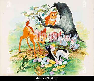 BAMBI (1942), réalisé par DAVID HAND. Credit : DISNEY / Album Banque D'Images