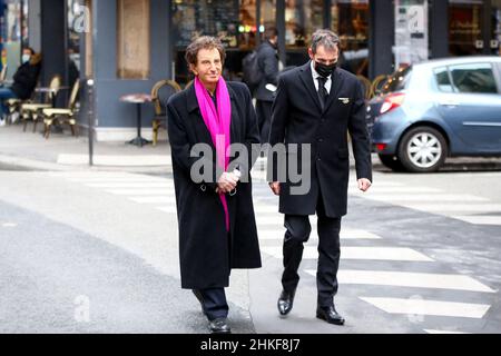 Paris, France.04th févr. 2022.Jack Lang crédit: Abaca Press/Alamy Live News Banque D'Images