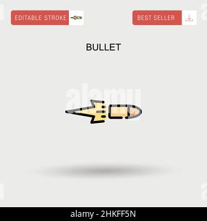 Icône de vecteur simple puce. Illustration de Vecteur