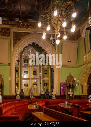 MUMBAI, INDE - 18 décembre 2021 : intérieurs du siège de BMC.La Corporation Hall s'inspire des Corporation Halls de Glasgow et Birmingham.UNESCO Banque D'Images