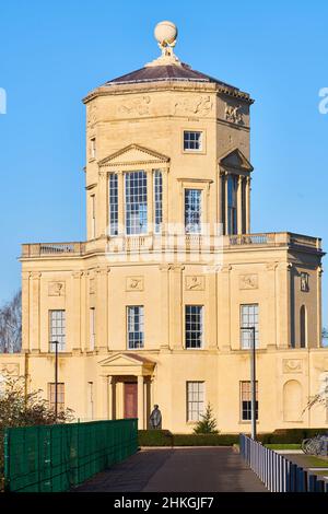 L'ancien bâtiment de l'observatoire, Radcliffe Observatory Quarter, université d'Oxford, Angleterre. Banque D'Images