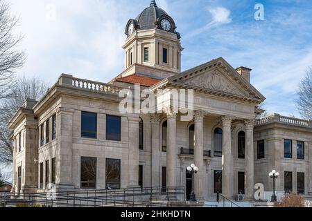 Palais de justice du comté de Poinsett à Harrisburg, Arkansas.(ÉTATS-UNIS) Banque D'Images