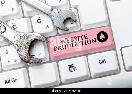 Signature manuscrite production de site Web. Business Showcase production de sites Web création d'un nouveau guide de programmation, saisie des codes source du programme Banque D'Images