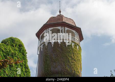 Svetlogorsk, Russie - août 08 2019 : la vue de la Tour de l'eau le 08 2019 août à Svetlogorsk, Russie. Banque D'Images