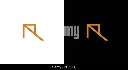 Moderne et sophistiqué lettre R initiales logo design 3 Illustration de Vecteur