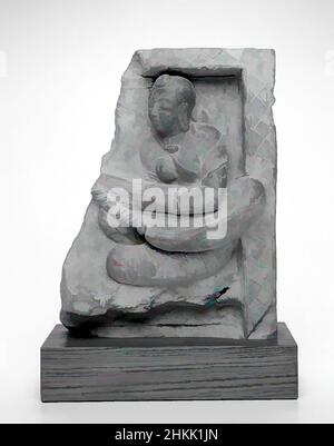 Art inspiré par Lady with a Harp, carreaux de relief en terre cuite rouge, Uttar Pradesh, Inde, 5th siècle, période Gupta, 13 x 9 1/4 x 3 1/4 po, 33 x 23,5 x 8,3 cm, figurine, œuvres classiques modernisées par Artotop avec une touche de modernité. Formes, couleur et valeur, impact visuel accrocheur sur l'art émotions par la liberté d'œuvres d'art d'une manière contemporaine. Un message intemporel qui cherche une nouvelle direction créative. Artistes qui se tournent vers le support numérique et créent le NFT Artotop Banque D'Images