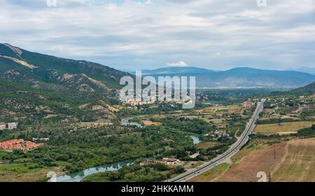Avis de Mtskheta (Géorgie) Banque D'Images