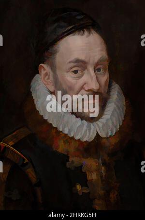 Art inspiré par Portrait de William I 1533-1584, Prince d'Orange, Adriaen Thomasz Key, c. 1579, œuvres classiques modernisées par Artotop avec une touche de modernité. Formes, couleur et valeur, impact visuel accrocheur sur l'art émotions par la liberté d'œuvres d'art d'une manière contemporaine. Un message intemporel qui cherche une nouvelle direction créative. Artistes qui se tournent vers le support numérique et créent le NFT Artotop Banque D'Images