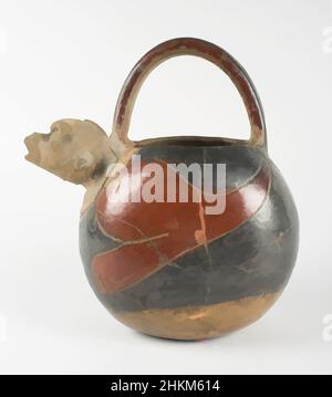 Art inspiré par un navire avec bec sous la forme d'une tête de singe, Mixteca-Puebla, période postclassique tardive, vers 1200-1521, vers 1200-1521, Céramique avec glisseur, México, Amérique du Nord et centrale, céramique, conteneurs, 9 5/8 x 5 3/8 x 9 po. (24,4 x 13,7 x 22,9 cm, œuvres classiques modernisées par Artotop avec une touche de modernité. Formes, couleur et valeur, impact visuel accrocheur sur l'art émotions par la liberté d'œuvres d'art d'une manière contemporaine. Un message intemporel qui cherche une nouvelle direction créative. Artistes qui se tournent vers le support numérique et créent le NFT Artotop Banque D'Images