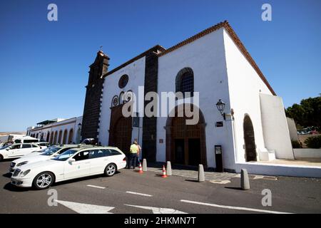 convento de san francisco St francis couvent abritant le museo diocesano de arte sacro musée de l'art sacré Teguise Lanzarote îles Canaries Espagne Banque D'Images