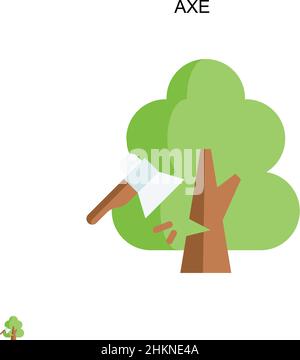 Icône de vecteur simple AX.Modèle de conception de symbole d'illustration pour élément d'interface utilisateur Web mobile. Illustration de Vecteur