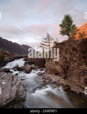 Les chutes River COE Banque D'Images