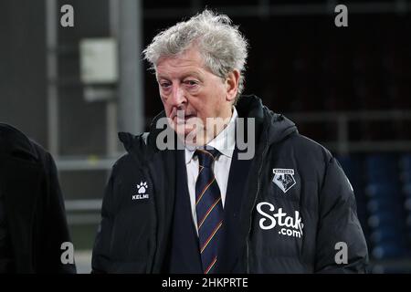 ROY HODGSON, GESTIONNAIRE DU FC WATFORD, 2022 Banque D'Images