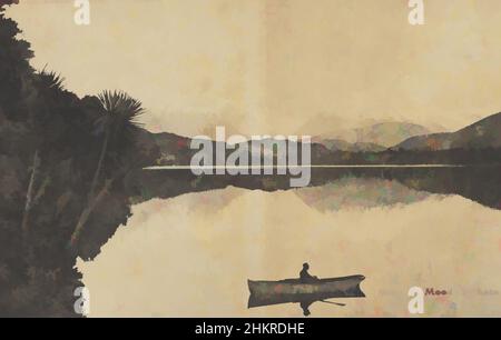 Art inspiré par Diamond Lake, Paradise, Head of Lake Wakatipu, Nouvelle-Zélande, studio Muir & Moodie, 1904, Wakatipu, Lake, œuvres classiques modernisées par Artotop avec une touche de modernité. Formes, couleur et valeur, impact visuel accrocheur sur l'art émotions par la liberté d'œuvres d'art d'une manière contemporaine. Un message intemporel qui cherche une nouvelle direction créative. Artistes qui se tournent vers le support numérique et créent le NFT Artotop Banque D'Images