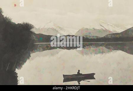 Art inspiré par Diamond Lake, Paradise, Head of Lake Wakatipu, Nouvelle-Zélande, studio Muir & Moodie, 1904, Wakatipu, Lake, œuvres classiques modernisées par Artotop avec une touche de modernité. Formes, couleur et valeur, impact visuel accrocheur sur l'art émotions par la liberté d'œuvres d'art d'une manière contemporaine. Un message intemporel qui cherche une nouvelle direction créative. Artistes qui se tournent vers le support numérique et créent le NFT Artotop Banque D'Images