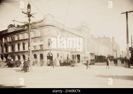 Art inspiré par Queen Street, Auckland, studio Muir & Moodie, vers 1909, Auckland, œuvres classiques modernisées par Artotop avec une touche de modernité. Formes, couleur et valeur, impact visuel accrocheur sur l'art émotions par la liberté d'œuvres d'art d'une manière contemporaine. Un message intemporel qui cherche une nouvelle direction créative. Artistes qui se tournent vers le support numérique et créent le NFT Artotop Banque D'Images