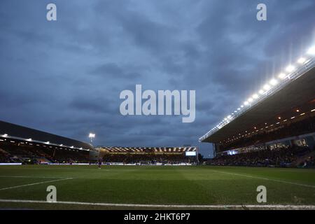 Peterborough, Royaume-Uni.05th févr. 2022.Une vue d'ensemble aux Rangers de Peterborough United et Queens Park, au match rond Emirates FA Cup 4th, au Weston Homes Stadium, Peterborough, Cambridgeshire.Crédit : Paul Marriott/Alay Live News Banque D'Images