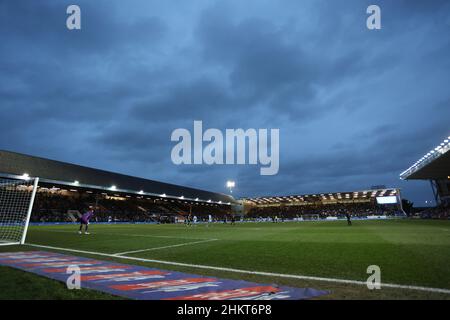 Peterborough, Royaume-Uni.05th févr. 2022.Une vue d'ensemble aux Rangers de Peterborough United et Queens Park, au match rond Emirates FA Cup 4th, au Weston Homes Stadium, Peterborough, Cambridgeshire.Crédit : Paul Marriott/Alay Live News Banque D'Images