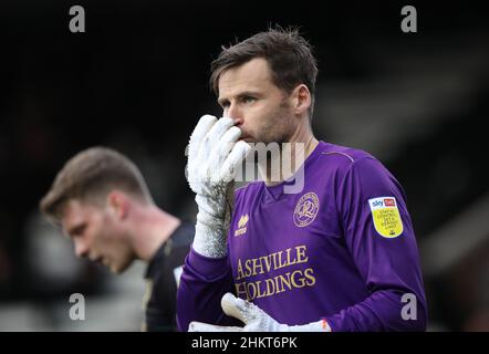 Peterborough, Royaume-Uni.05th févr. 2022.David Marshall (QPR) au Peterborough United et Queens Park Rangers, au match rond Emirates FA Cup 4th, au Weston Homes Stadium, Peterborough, Cambridgeshire.Crédit : Paul Marriott/Alay Live News Banque D'Images