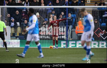 Peterborough, Royaume-Uni.05th févr. 2022.Steven Benda (pu) au Peterborough United et Queens Park Rangers, au match rond Emirates FA Cup 4th, au Weston Homes Stadium, Peterborough, Cambridgeshire.Crédit : Paul Marriott/Alay Live News Banque D'Images