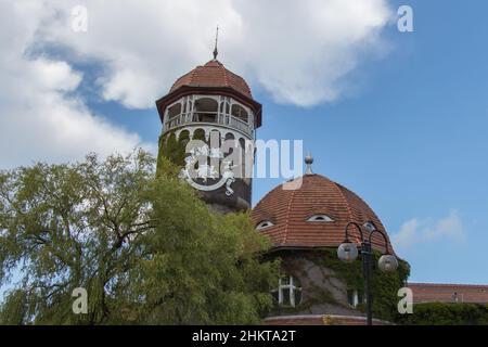 Svetlogorsk, Russie - août 08 2019 : la vue de la Tour de l'eau le 08 2019 août à Svetlogorsk, Russie. Banque D'Images