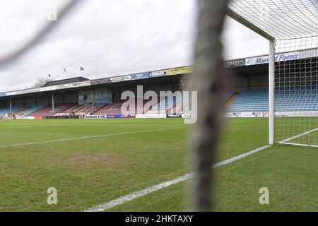 SCUNTHORPE, ROYAUME-UNI.FÉV 5th vue générale du parc Glanford avant le match de la Ligue des Bet 2 entre Scunthorpe United et Oldham Athletic au parc Glanford, Scunthorpe, le samedi 5th février 2022.(Credit: Eddie Garvey | MI News) Credit: MI News & Sport /Alay Live News Banque D'Images