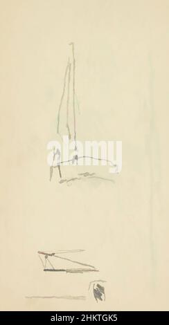 Art inspiré par le bateau à voile, les œuvres classiques modernisées par Artotop avec une touche de modernité. Formes, couleur et valeur, impact visuel accrocheur sur l'art émotions par la liberté d'œuvres d'art d'une manière contemporaine. Un message intemporel qui cherche une nouvelle direction créative. Artistes qui se tournent vers le support numérique et créent le NFT Artotop Banque D'Images