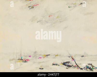 Art inspiré par le bateau à voile sur l'eau, les œuvres classiques modernisées par Artotop avec une touche de modernité. Formes, couleur et valeur, impact visuel accrocheur sur l'art émotions par la liberté d'œuvres d'art d'une manière contemporaine. Un message intemporel qui cherche une nouvelle direction créative. Artistes qui se tournent vers le support numérique et créent le NFT Artotop Banque D'Images