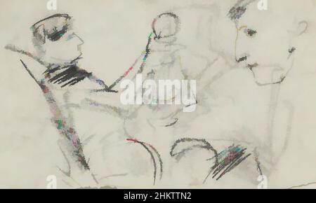Art inspiré entre autres par une figure assise avec enfant. Et la figure étudie la Haye, les œuvres classiques modernisées par Artotop avec une touche de modernité. Formes, couleur et valeur, impact visuel accrocheur sur l'art émotions par la liberté d'œuvres d'art d'une manière contemporaine. Un message intemporel qui cherche une nouvelle direction créative. Artistes qui se tournent vers le support numérique et créent le NFT Artotop Banque D'Images