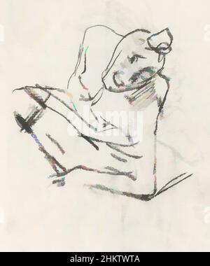 Art inspiré par la figure assise, les œuvres classiques modernisées par Artotop avec une touche de modernité. Formes, couleur et valeur, impact visuel accrocheur sur l'art émotions par la liberté d'œuvres d'art d'une manière contemporaine. Un message intemporel qui cherche une nouvelle direction créative. Artistes qui se tournent vers le support numérique et créent le NFT Artotop Banque D'Images