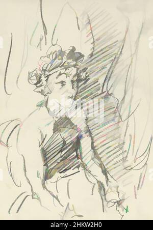 Art inspiré par la figure mutilée, assis, oeuvres classiques modernisées par Artotop avec une touche de modernité. Formes, couleur et valeur, impact visuel accrocheur sur l'art émotions par la liberté d'œuvres d'art d'une manière contemporaine. Un message intemporel qui cherche une nouvelle direction créative. Artistes qui se tournent vers le support numérique et créent le NFT Artotop Banque D'Images