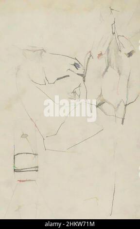 Art inspiré par la feuille d'étude, entre autres avec un cheval, les œuvres classiques modernisées par Artotop avec un peu de modernité. Formes, couleur et valeur, impact visuel accrocheur sur l'art émotions par la liberté d'œuvres d'art d'une manière contemporaine. Un message intemporel qui cherche une nouvelle direction créative. Artistes qui se tournent vers le support numérique et créent le NFT Artotop Banque D'Images