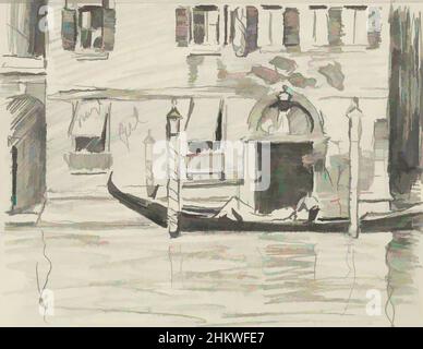 Art inspiré par Gondola dans le Grand Canal de Venise, œuvres classiques modernisées par Artotop avec une touche de modernité. Formes, couleur et valeur, impact visuel accrocheur sur l'art émotions par la liberté d'œuvres d'art d'une manière contemporaine. Un message intemporel qui cherche une nouvelle direction créative. Artistes qui se tournent vers le support numérique et créent le NFT Artotop Banque D'Images